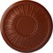 Ekena Millwork Leandros Ceiling Medallion (Fits Canopies up to 6 3/8"), Hand-Painted Firebrick, 19 7/8"OD x 1 1/4"P CM22LNFIF - alternate 1